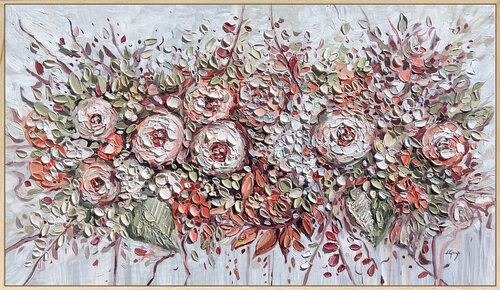 Holiday Blossoms van Lana Guise, Schilderij te koop op Singulart