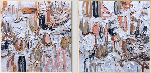 Shared Warmth van Lana Guise, Schilderij te koop op Singulart