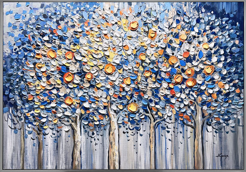 Citrus Nightfall van Lana Guise, Schilderij te koop op Singulart