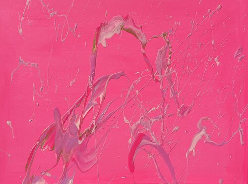 ZUKUNFT PINK di Marlena Louisa, Pittura in vendita su Singulart
