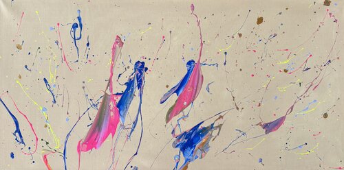 HAPPY SPLASH de Marlena Louisa, Pintura a la venta en Singulart