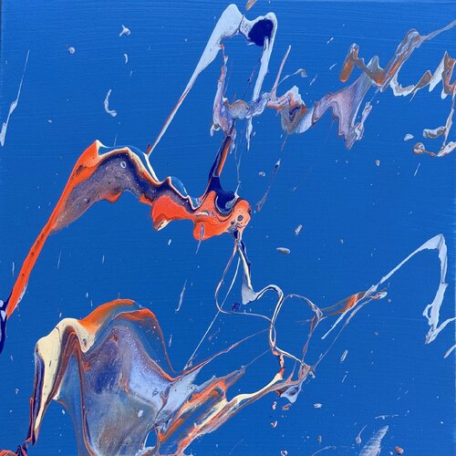 CORAL BLUE Marlena Louisa