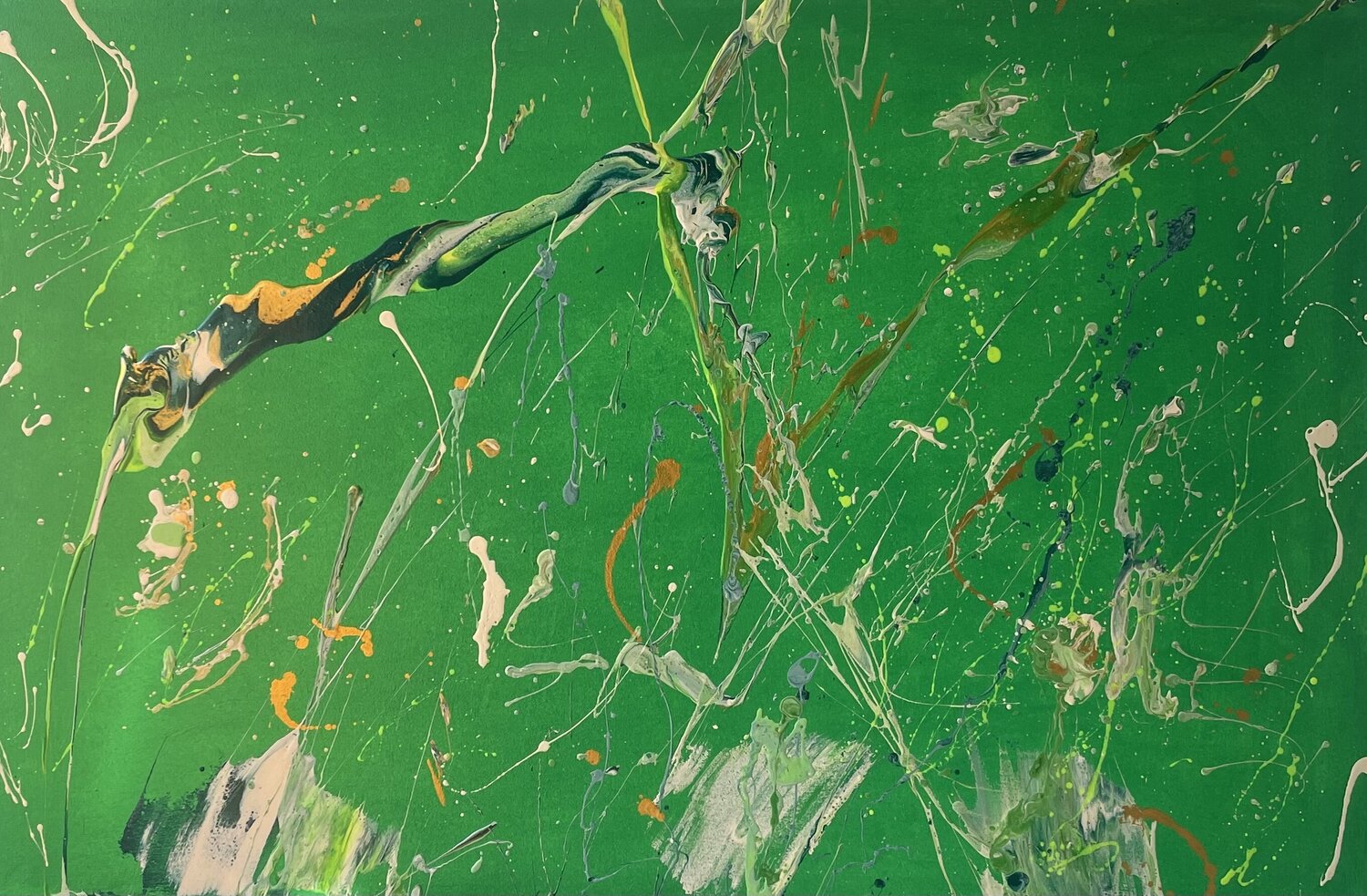 GREEN SPLASH Marlena Louisa