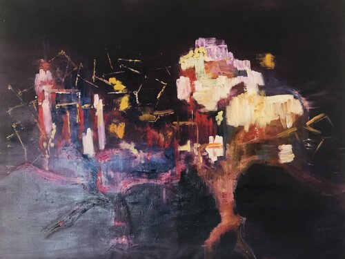 Embers of Memory by Manja McCade, Painting for Sale on Singulart