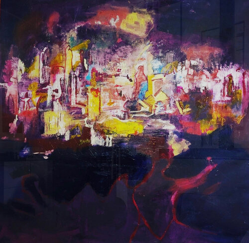 The Last Supper by Manja McCade, Painting for Sale on Singulart