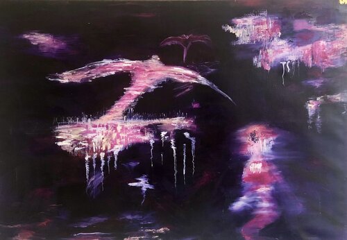 The Shape of Silence by Manja McCade, Painting for Sale on Singulart