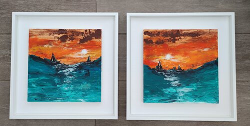 Sturm und Glanz von Sonja Radzik, Malerei kaufen auf Singulart
