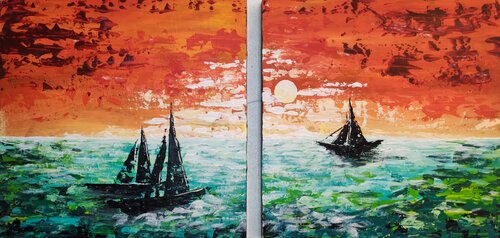 Meeresklang von Sonja Radzik, Malerei kaufen auf Singulart