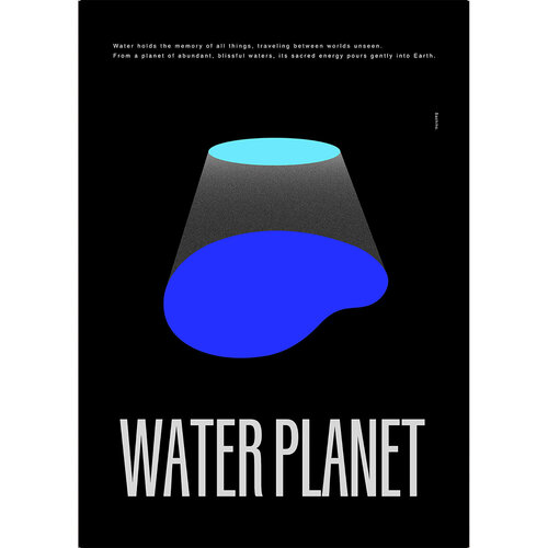 WATER PLANET von Sachiho ., Digital kaufen auf Singulart