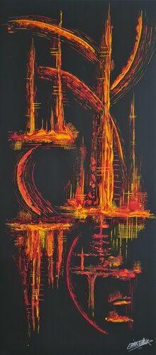 SENSIBILITE van Eric DELAHAYE, Schilderij te koop op Singulart