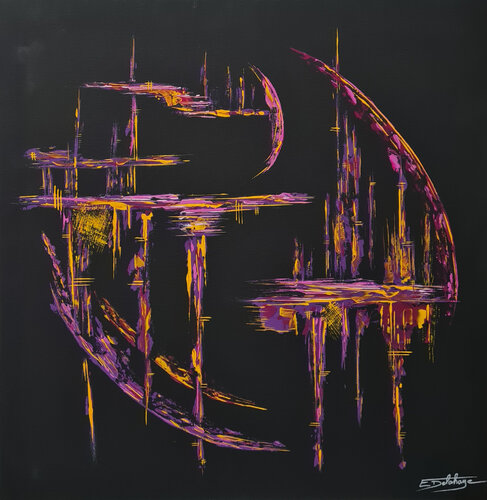 VIBRANT van Eric DELAHAYE, Schilderij te koop op Singulart