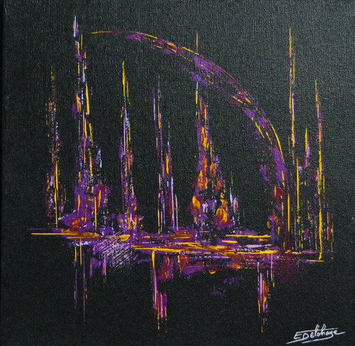 EXALTE van Eric DELAHAYE, Schilderij te koop op Singulart