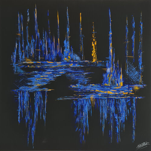 CONFUSION van Eric DELAHAYE, Schilderij te koop op Singulart