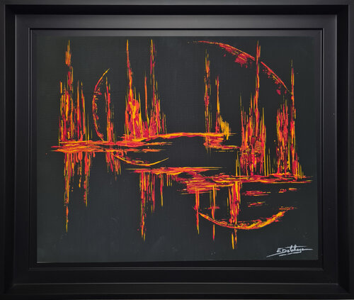 FLOTTANT van Eric DELAHAYE, Schilderij te koop op Singulart
