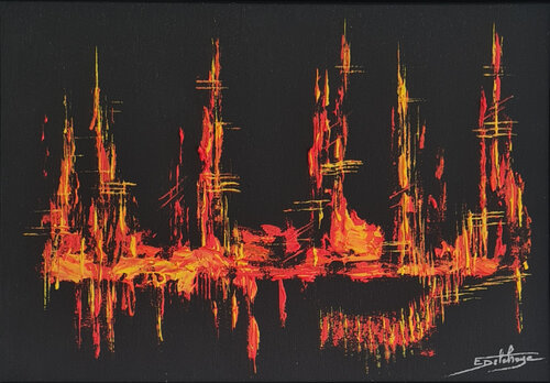 HÉRISSÉ by Eric DELAHAYE, Painting for Sale on Singulart