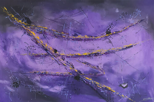 CLAIRS DE LUNE de Eric DELAHAYE, Pintura a la venta en Singulart