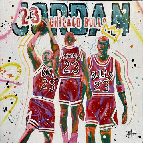 The 23 is Jordan by Pauline Cornee, 絵画 for Sale on Singulart