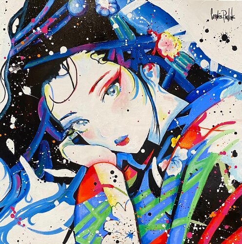 Life in color by Pauline Cornee, 絵画 for Sale on Singulart