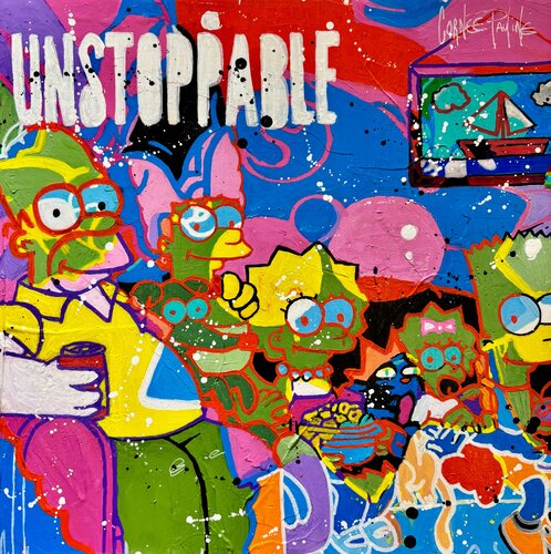 Family simpson von Pauline Cornee, Malerei kaufen auf Singulart