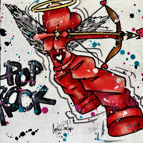 A heart angel by Pauline Cornee, 絵画 for Sale on Singulart