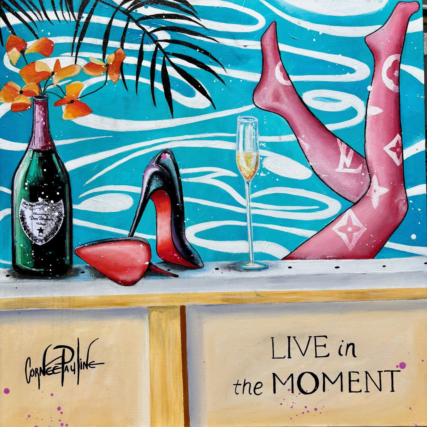 Live in the moment Pauline Cornee