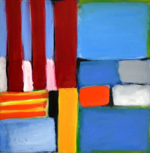 Paysage organisé di Michel Bérubé, Pittura in vendita su Singulart