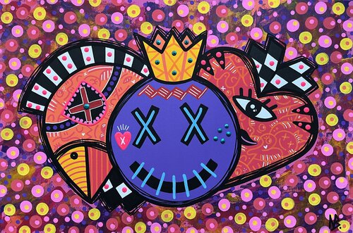 Bebop by Nina Bruneau, 회화 for Sale on Singulart