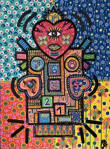 La Marelle van Nina Bruneau, Schilderij te koop op Singulart