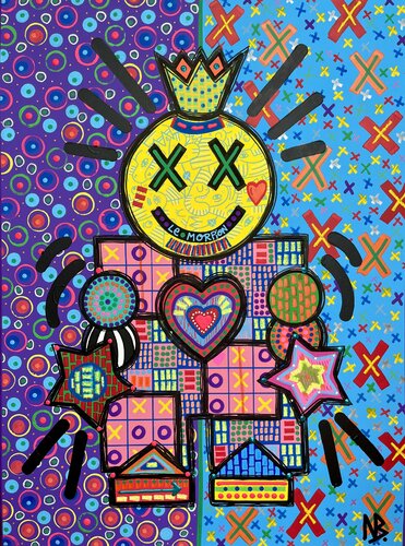 La Morpion van Nina Bruneau, Schilderij te koop op Singulart