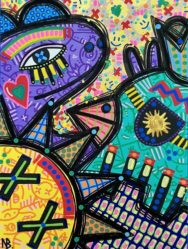 Selfie van Nina Bruneau, Schilderij te koop op Singulart