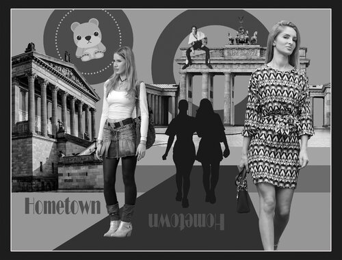 Hometown (1) par Folker Reinhold Peter Pritsch, Digital en vente sur Singulart