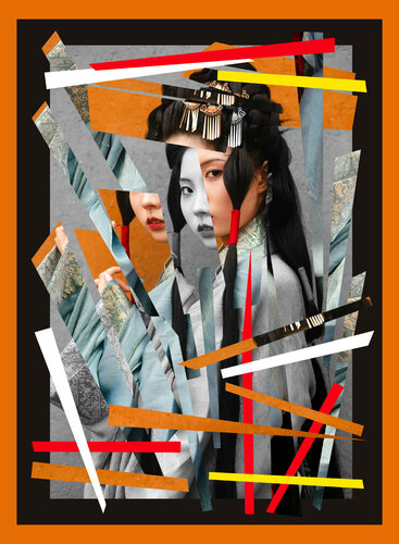 Chinesisches Mädchen I par Folker Reinhold Peter Pritsch, Digital en vente sur Singulart