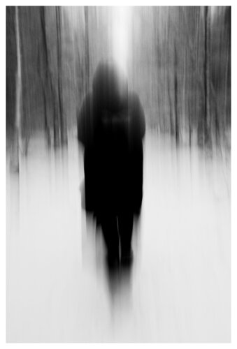Winterspaziergang di Folker Reinhold Peter Pritsch, Fotografia in vendita su Singulart