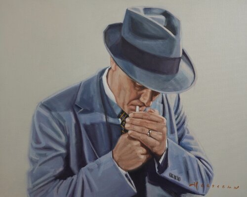 "Almost Blue" de Bert Heersema, Pintura a la venta en Singulart