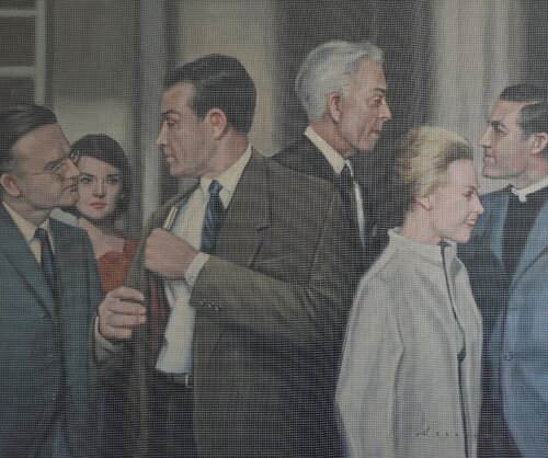 At the Reception de Bert Heersema, Pintura a la venta en Singulart