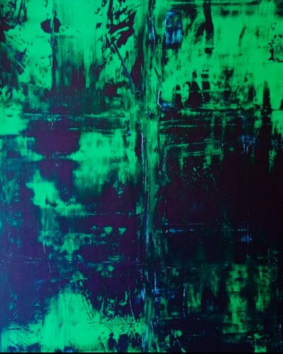 Green Emotion von Elisabetta Nicolai, Malerei kaufen auf Singulart