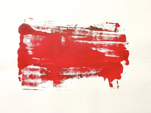 Astratto Rosso von Elisabetta Nicolai, Malerei kaufen auf Singulart
