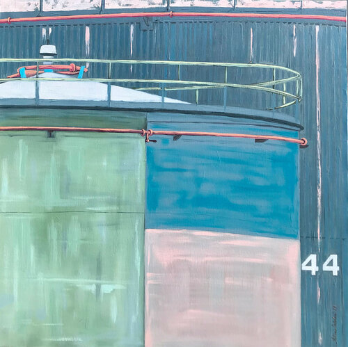 Cisterna 44 by Antonio Ortolani, 油畫 for Sale on Singulart