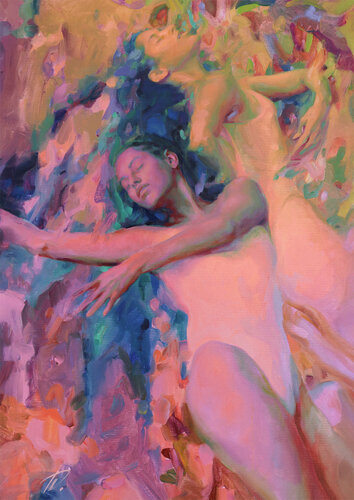 Rio abajo Rio di Tiana Diakova, Pittura in vendita su Singulart