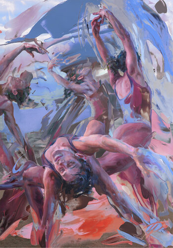 The Song of the Swaying Dunes Part 2 by Tiana Diakova, Painting for Sale on Singulart