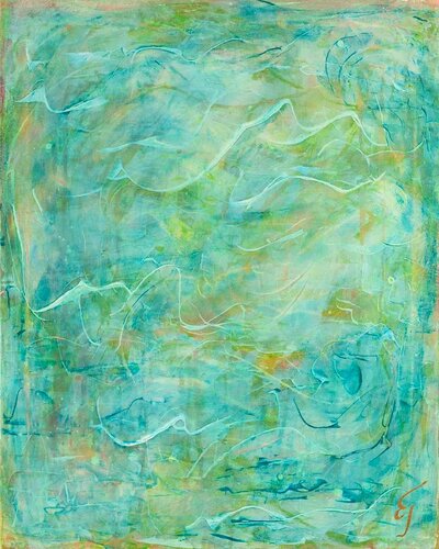 Sea dance van Elena Gerasimova, Schilderij te koop op Singulart