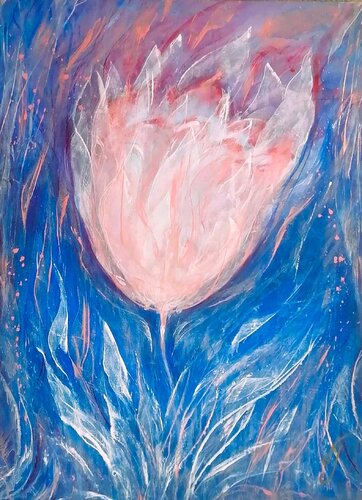 Flower of Light by Elena Gerasimova, Painting for Sale on Singulart