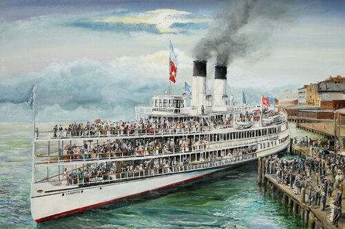 Tashmoo di Russell Lee Hansen, Pittura in vendita su Singulart