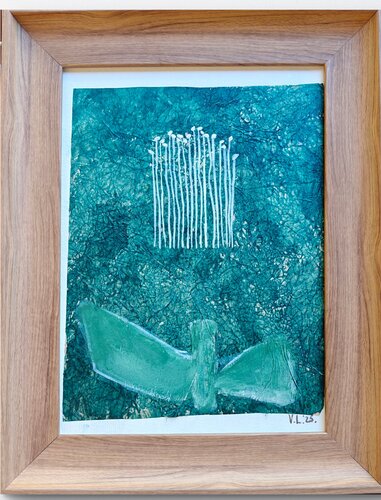 "She’s got her Mojo back… and she touched the roots of the unseen..." van Vlatka Luksic, Werk op papier te koop op Singulart