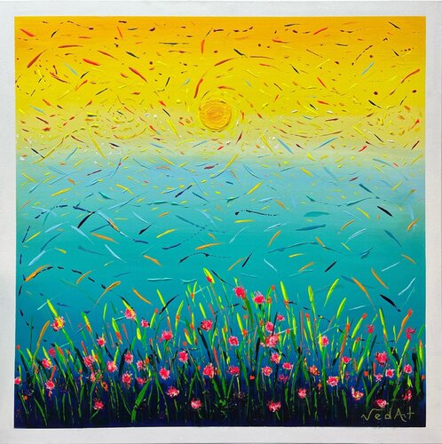 '' Whispers of the Eternal-VI '' van Vedat Durmazucar, Schilderij te koop op Singulart