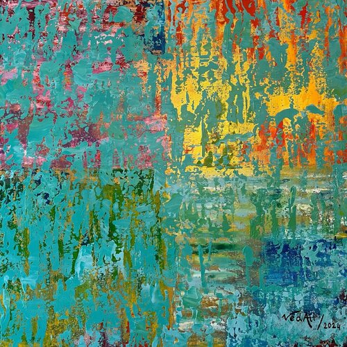 ````''Solstice'' van Vedat Durmazucar, Schilderij te koop op Singulart