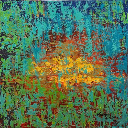 ````''Hidden Light'' van Vedat Durmazucar, Schilderij te koop op Singulart