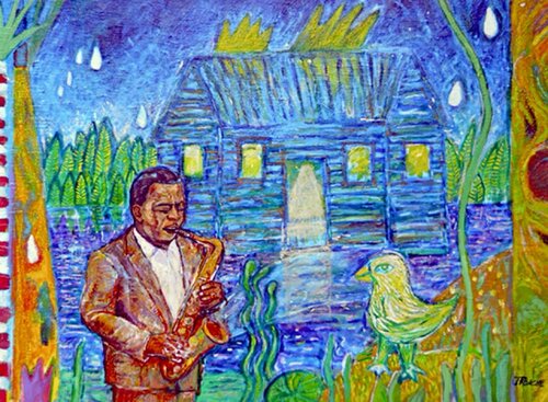 Serenade to a Cuckoo de Joseph Roache, Pintura a la venta en Singulart