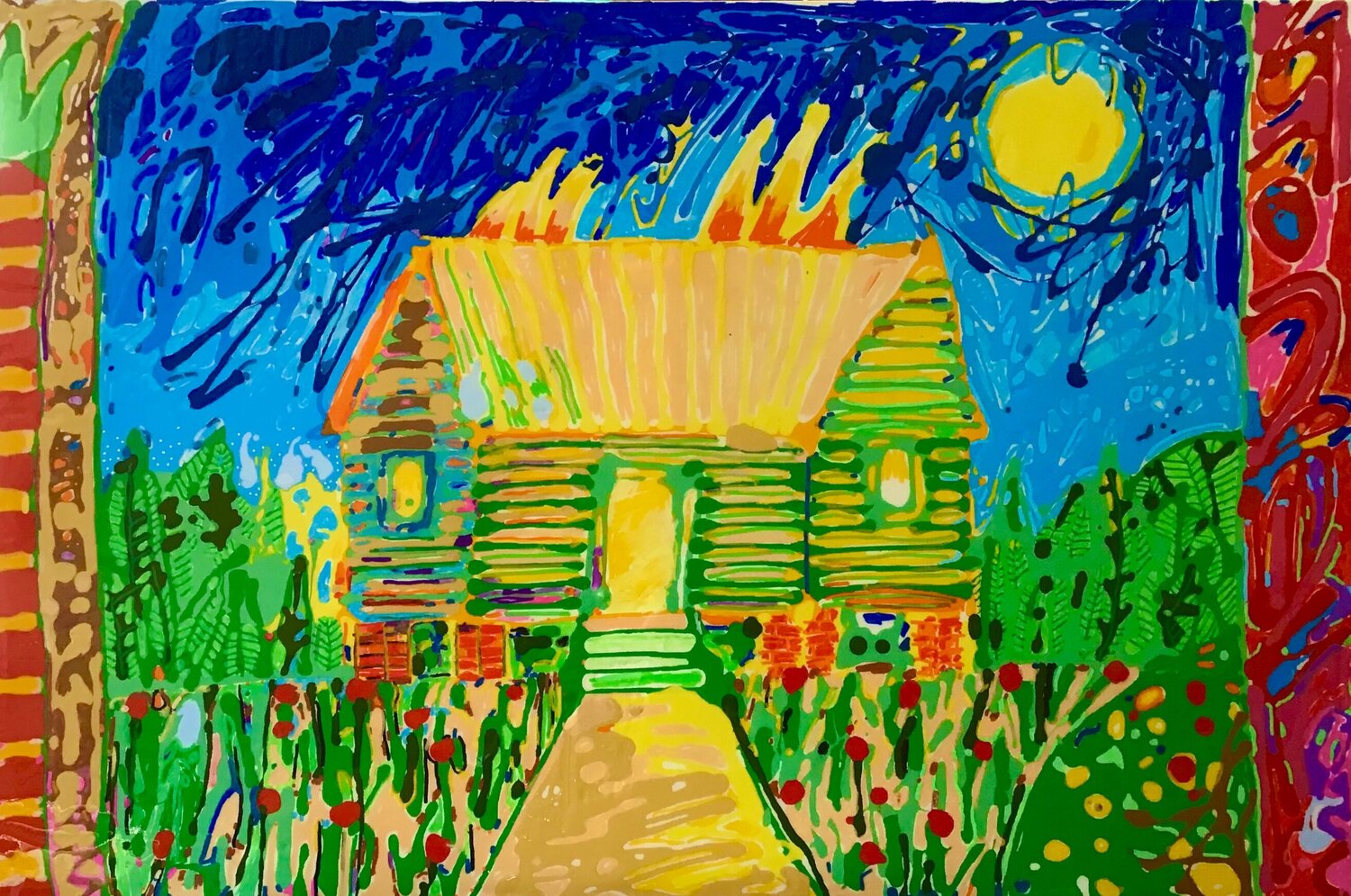 Red Flowers Joseph Roache