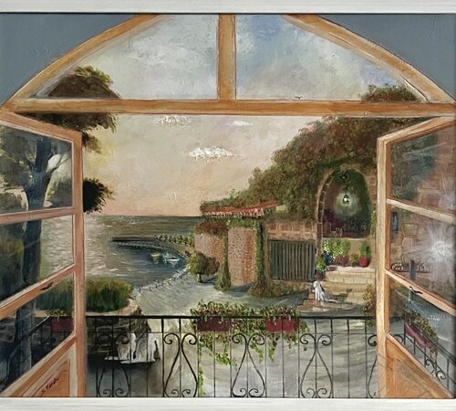 The Harbour From My Terrace Samir Farah